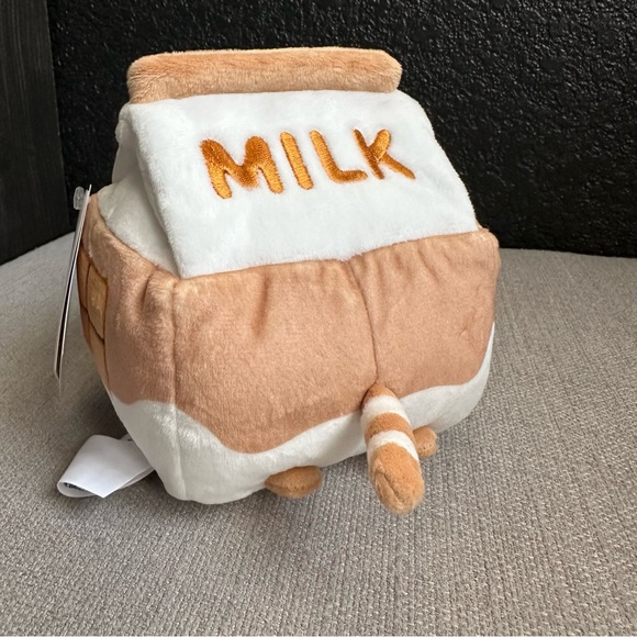 Pusheen Sips - Chocolate 🍫 Milk 🥛 Plush NWT 6” - Picture 4 of 5